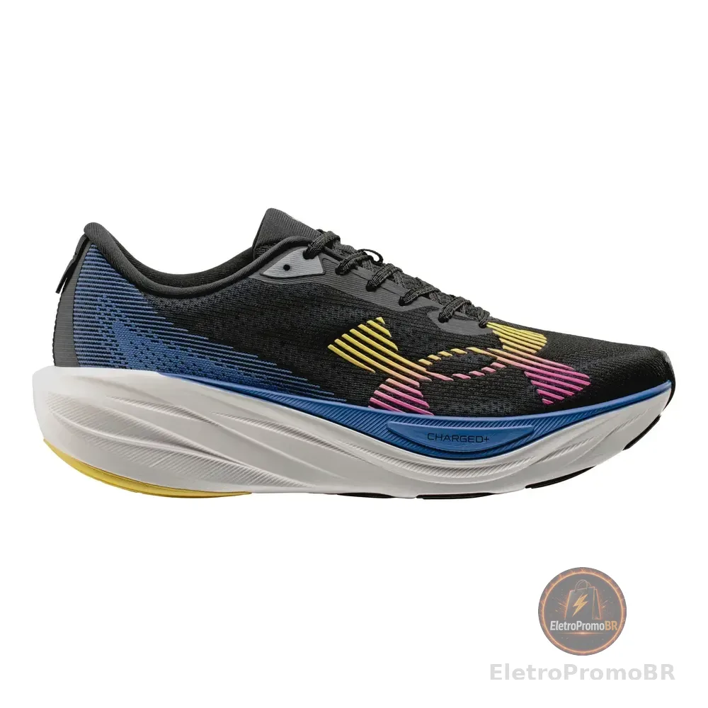 Tênis Corrida Hyrox Confortavel Under Armour Nonstop Preto Preto Liso 40 Br