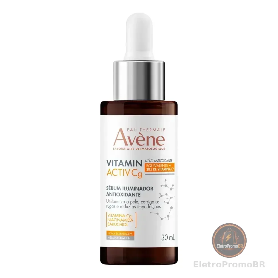 Avène Vitamin Activ Cg Sérum Iluminador Antioxidante 30ml Todo Tipo De Pele Dia/noite