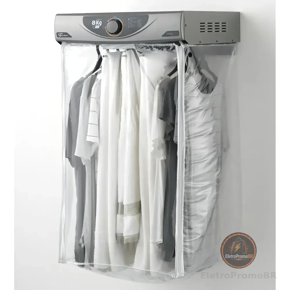 Secadora De Roupas Fischer Super Ciclo 8 Kg Prata 127v 1150w Silver