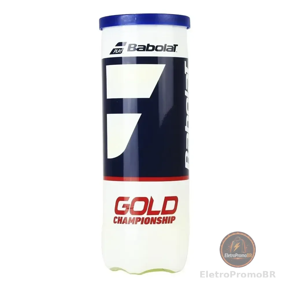 Bola De Tênis Babolat Gold Championship (tubo Com 3 Bolas) Amarelo