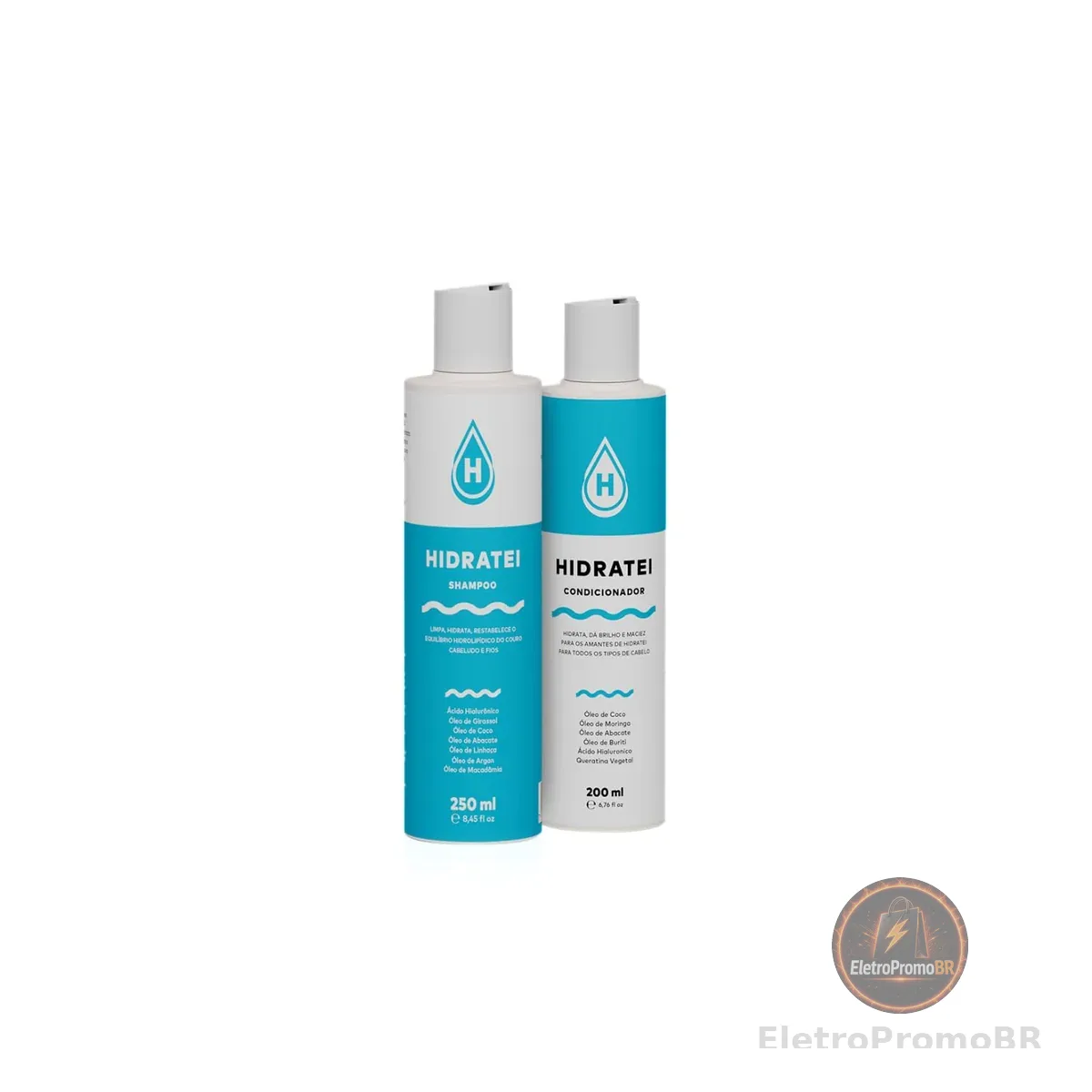 Kit Shampoo E Condicionador Hidratei Para Fios Revitalizados