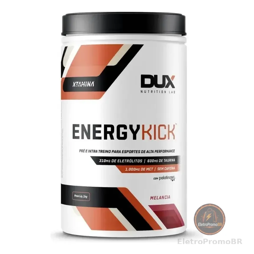 Energy Kick Pré E Intra Treino 1kg Sabor Melancia Dux Nutrition