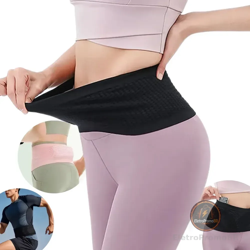 Pochete De Treino Corrida Porta Celular Feminina Masculina Preto Lisa