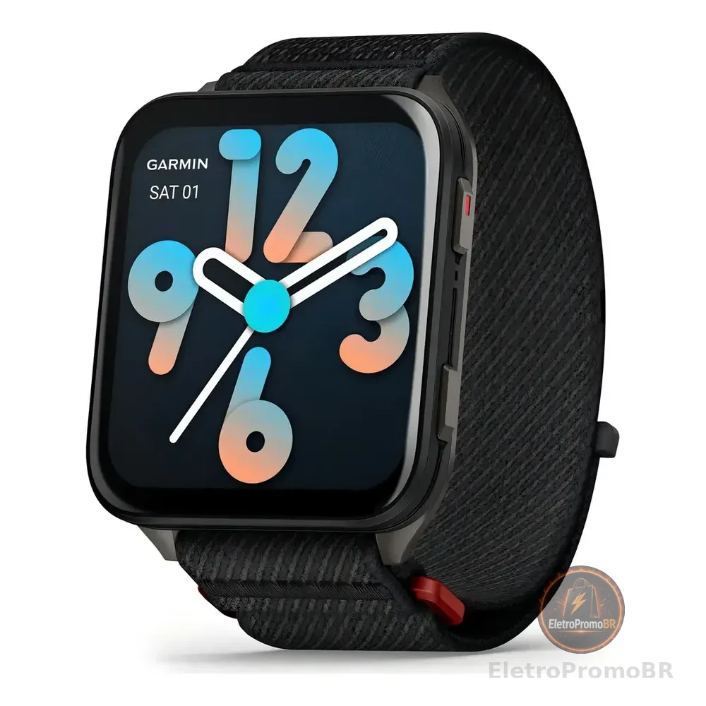 Monitor Preto Garmin Venu X1