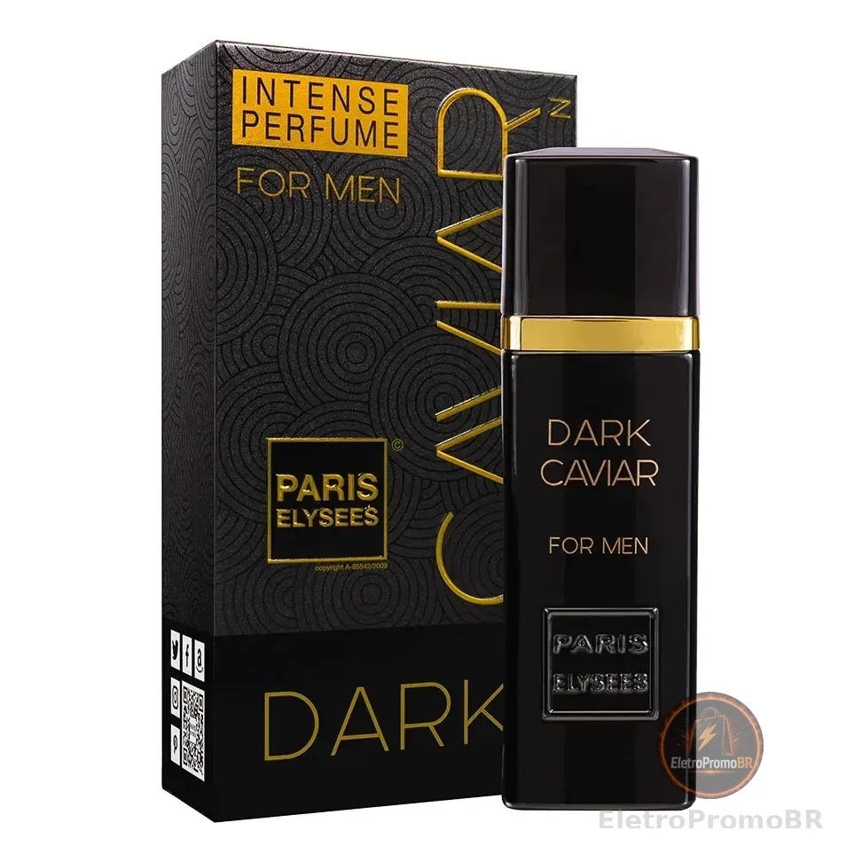 Perfume Dark Caviar Paris Elysees Masculino Intense 100ml
