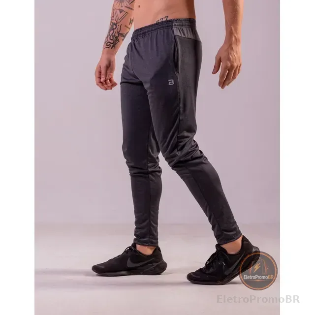 Calça Jogger Masculina Dry Fit Treino Academia Confortável
