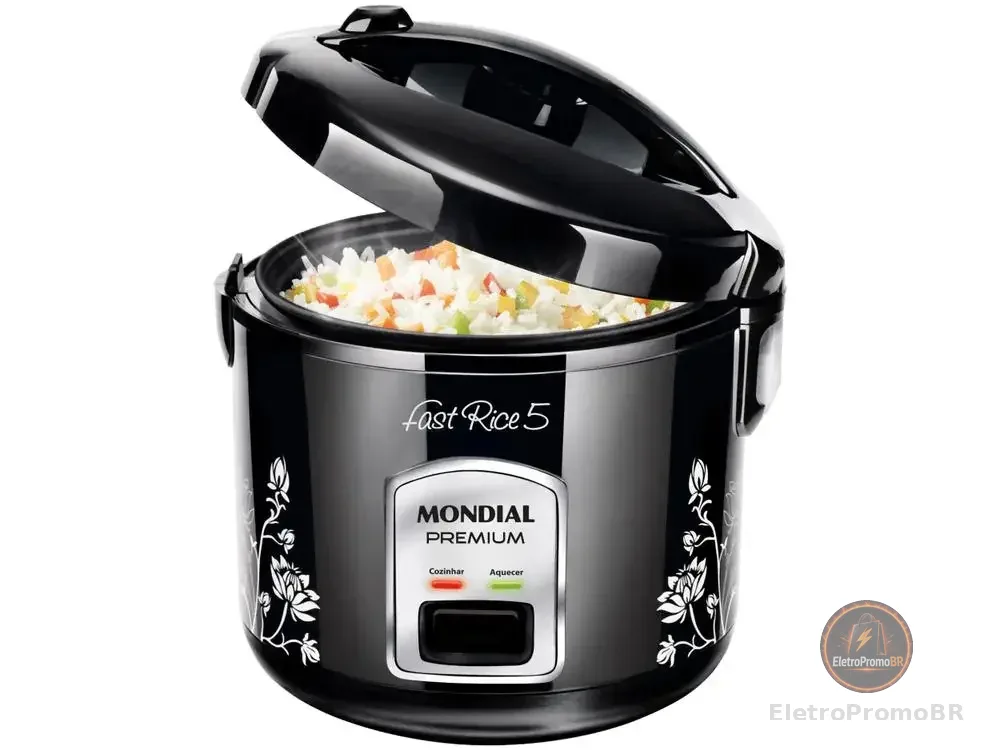 Panela de Arroz Elétrica Mondial Fast Rice 5 - 220V