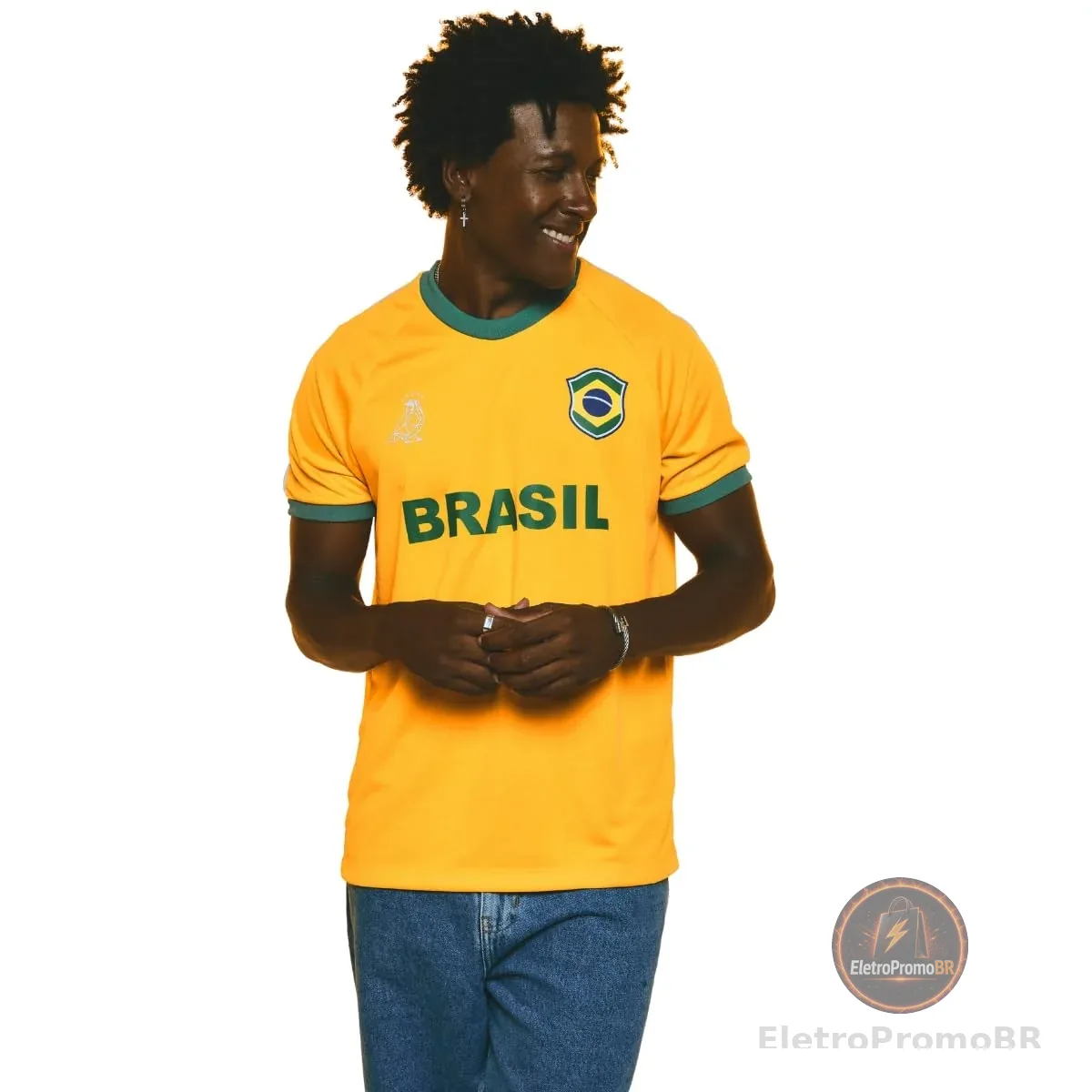 Camisa Brasil Cheiro Masculina