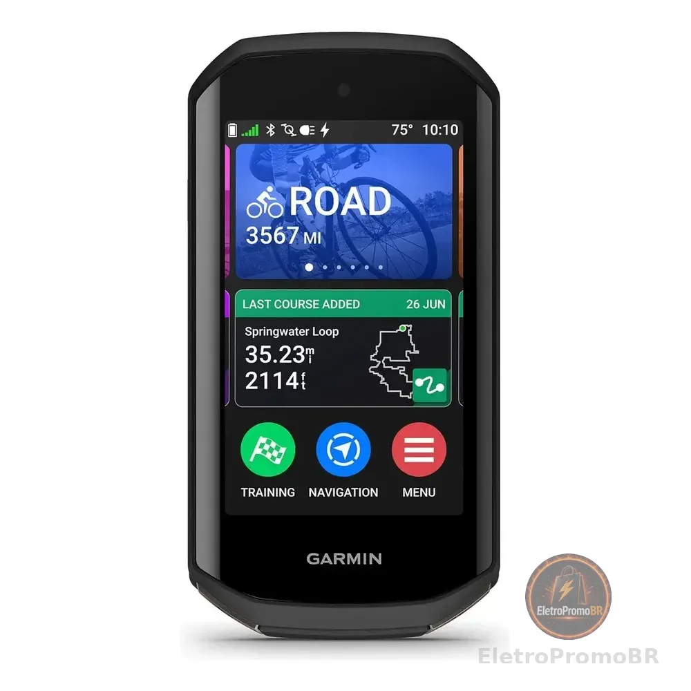 Garmin Edge 1050 Preto Com Gps Bike Ciclismo Preto