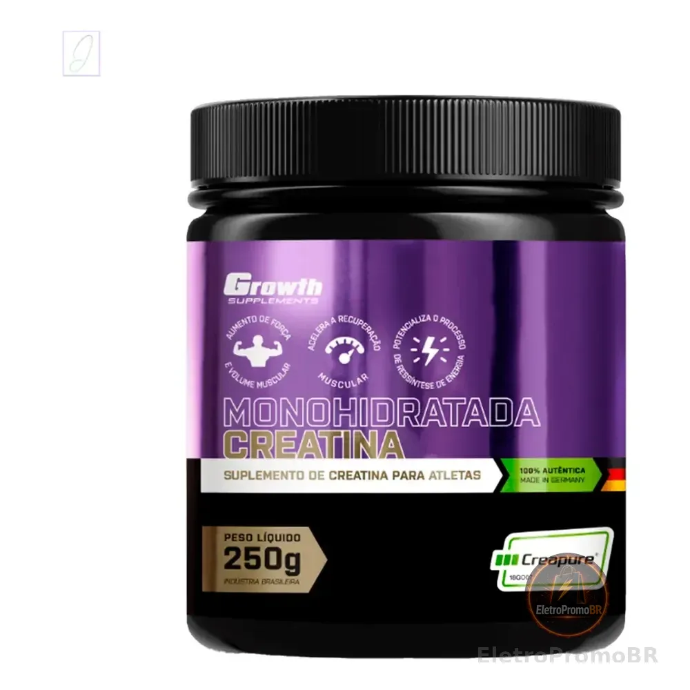 Suplemento Creatina Creapure De 250g Sem Sabor Neutro