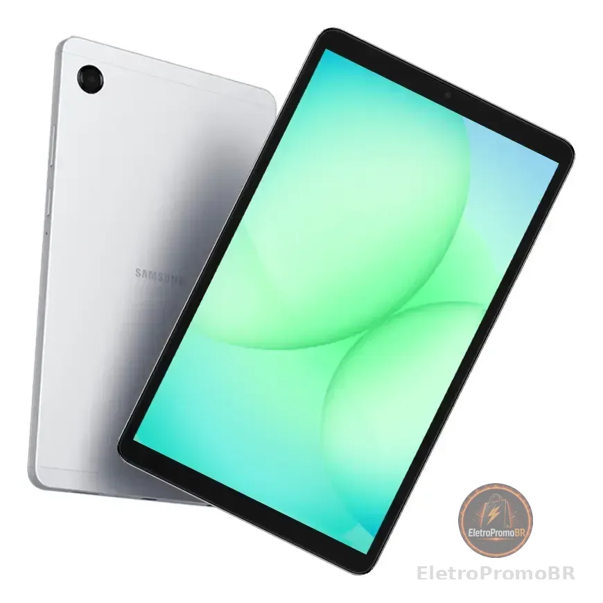 Galaxy Tab A11, 64gb, 4gb Ram, Tela De 8.7 , Bateria 5.100mah, Câmera Frontal 5mp, Câmera Traseira 8mp, Wifi Prata