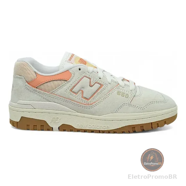 Tenis New Balance Feminino Bbw550 Nb Casual Couro Macio