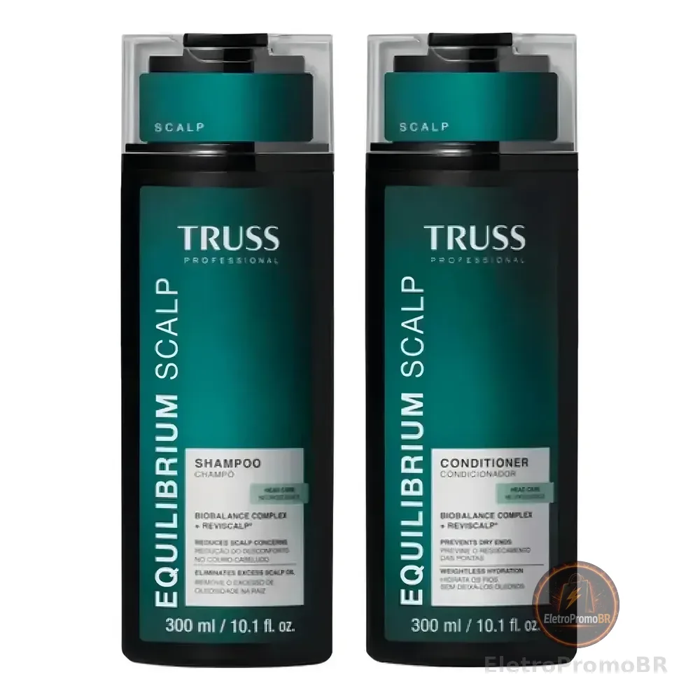 Truss Equilibrium Scalp Kit Shampoo E Condicionador 300ml