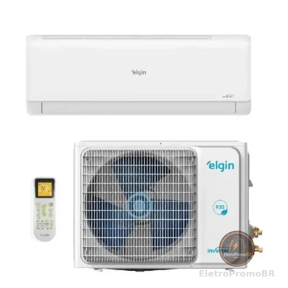 Ar Condicionado Split Hi Wall Elgin Eco II Connect Inverter 18.000 Btus Frio 220v R-32