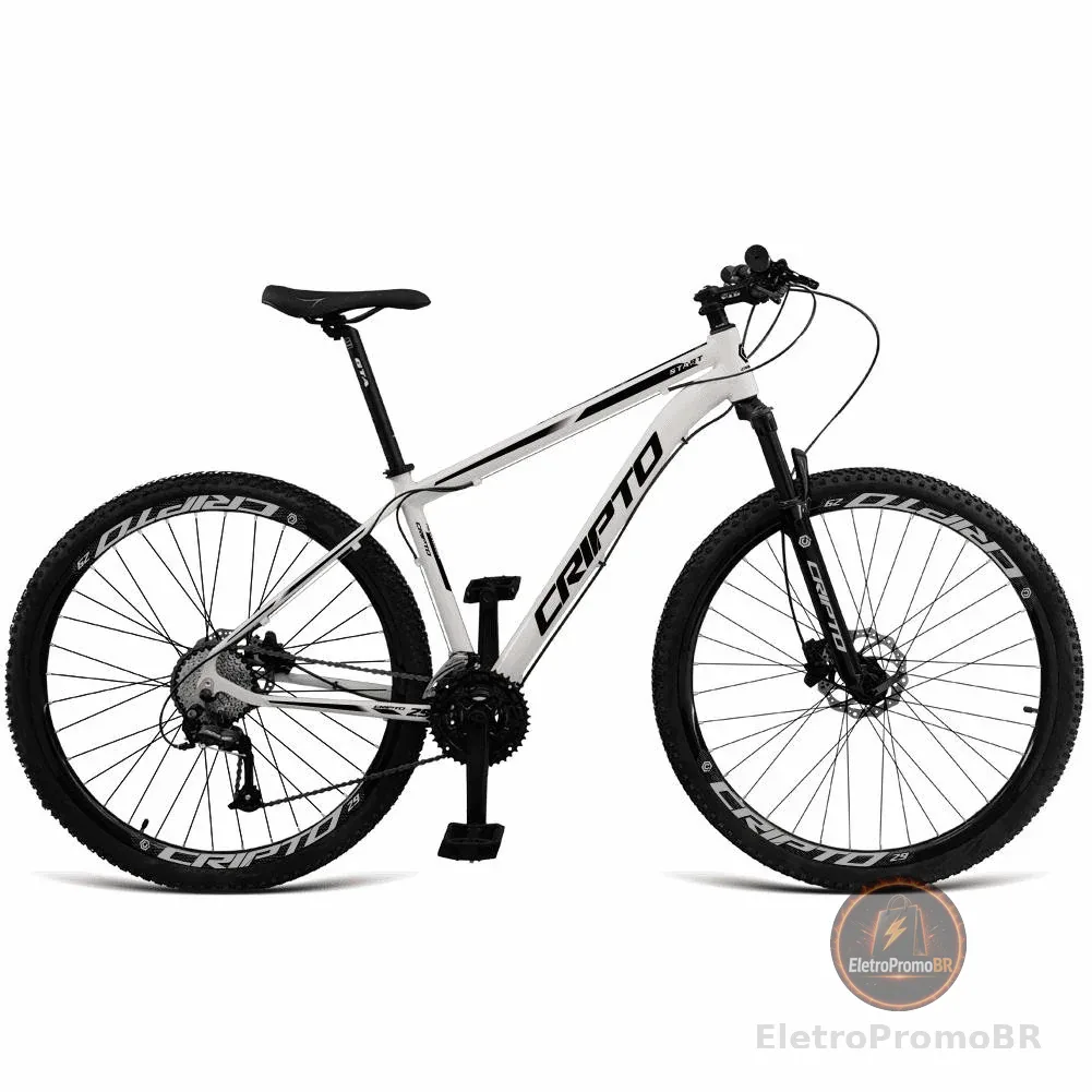 Bicicleta Aro 29 Cripto 21 Marchas Freios Disco c/ Suspensão