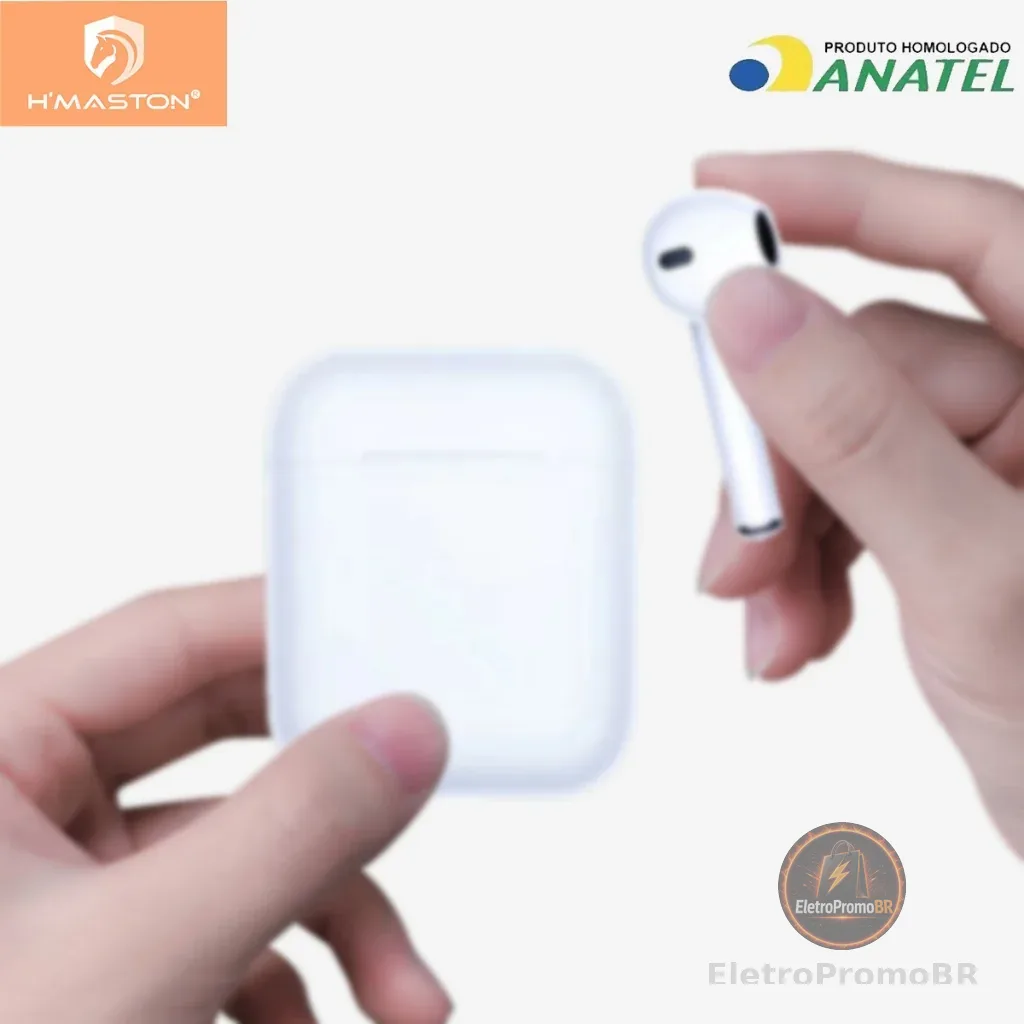 H'maston LY-11 Fone de Ouvido Sem Fio TWS Bluetooth Com Microphone Tem Uma Boa Função