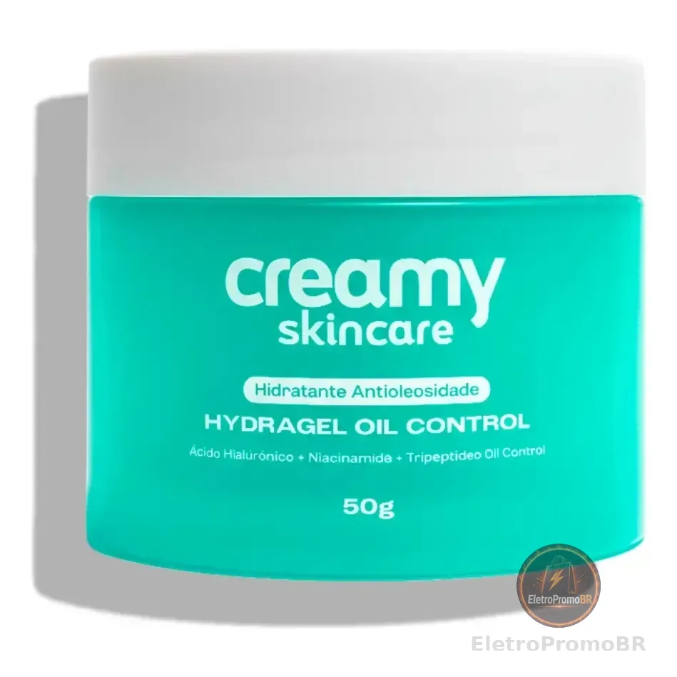 Hidratante Facial Pele Oleosa Hydragel Oil Control Creamy Oleosa Dia/noite