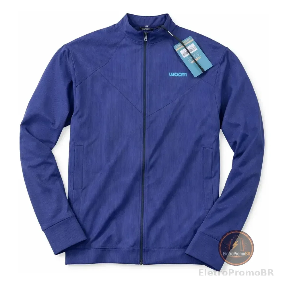 Jaqueta Casual 360 Woom Masculino Ii Azul G