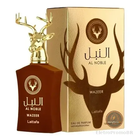 Perfume Al Noble Wazeer De Lattafa Niche Dubai 100ml