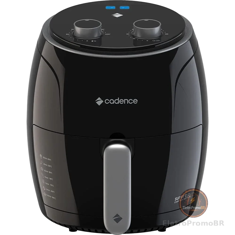 Fritadeira Cadence Super Cook Fryer, 3,8L, 1300W, 110V, FRT410