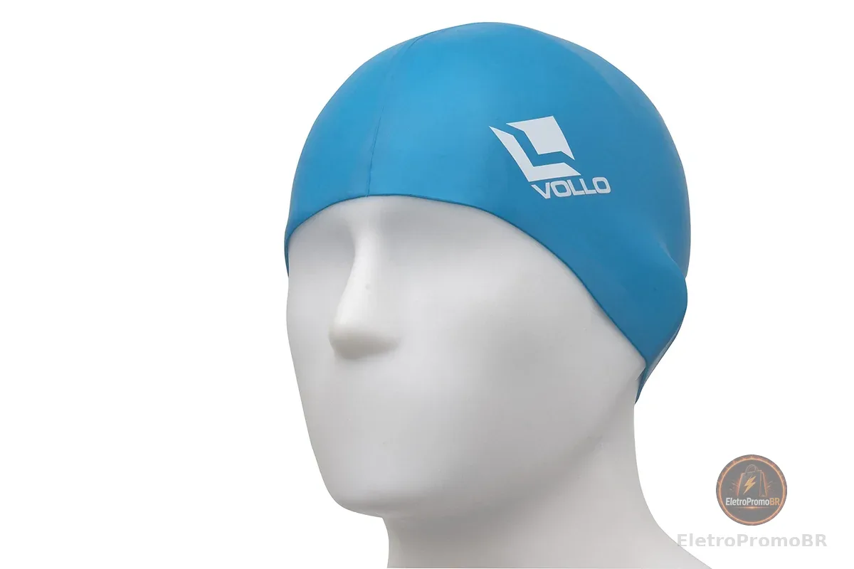 Vollo Touca de Natação de Silicone