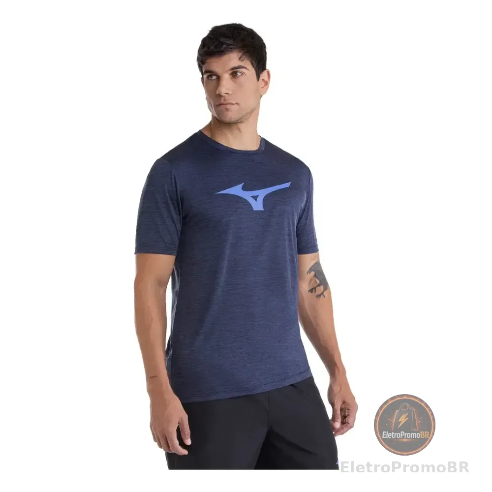 T-shirt Mizuno Spark Mescl M Man26u Lisa M