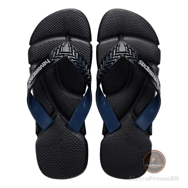 Chinelo Havaianas Masculino Power 2.0 Anatômica Massageadora