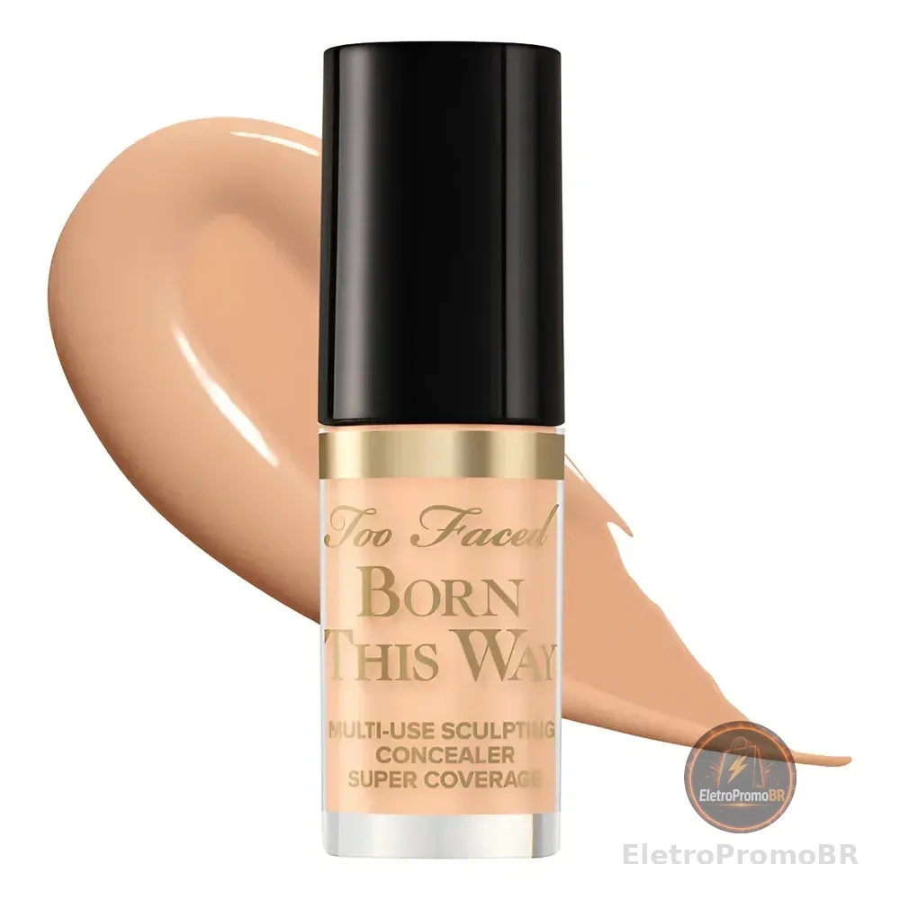 Corretivo Too Faced Born This Way Supercoverage Mini Tom Vanilla