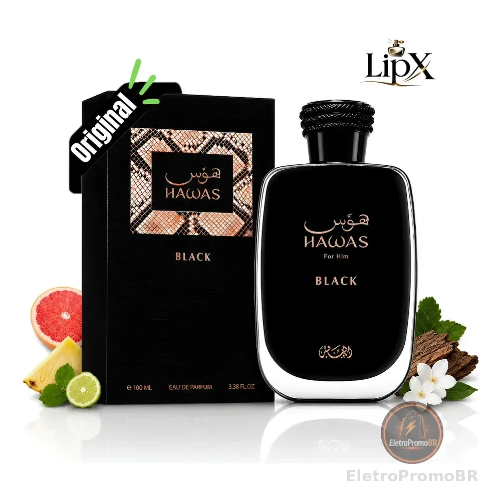 Perfume Masculino Rasasi Hawas Black 100ml Original