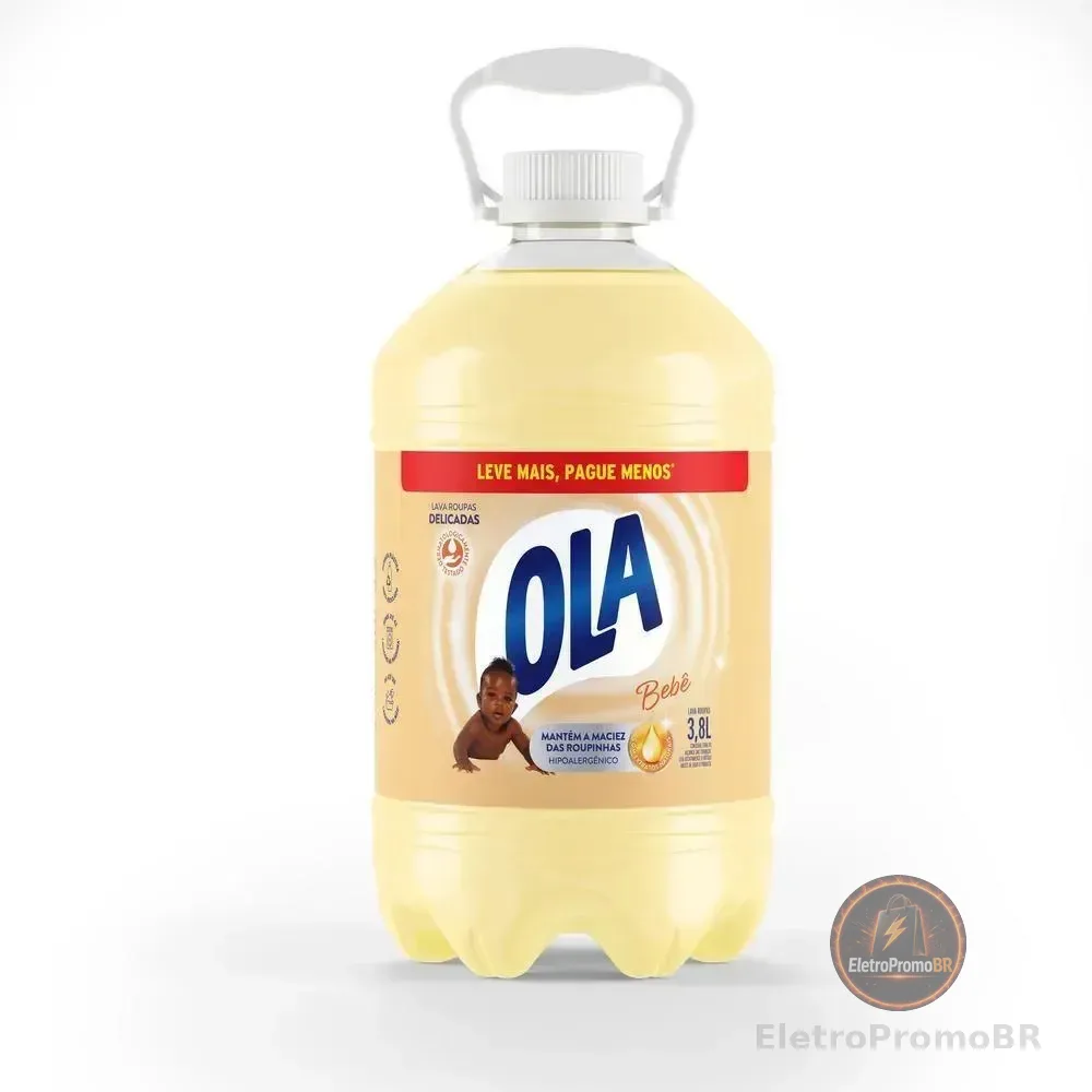 Lava Roupas Ola Bebê 3,8l