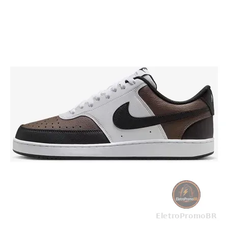 Tênis Nike Court Vision Low Masculino Branco/marrom 41 Br