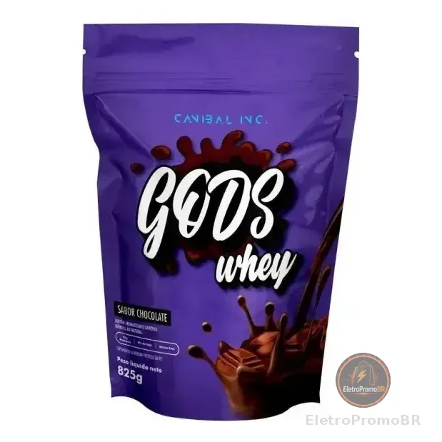 Whey Protein Concentrado Canibal Inc Chocolate 900g Sem Glúten