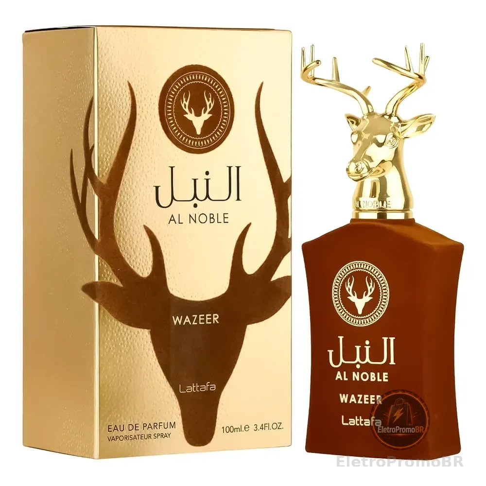 Perfume Árabe - Lattafa Al Noble Wazeer Masculino Edp 100ml