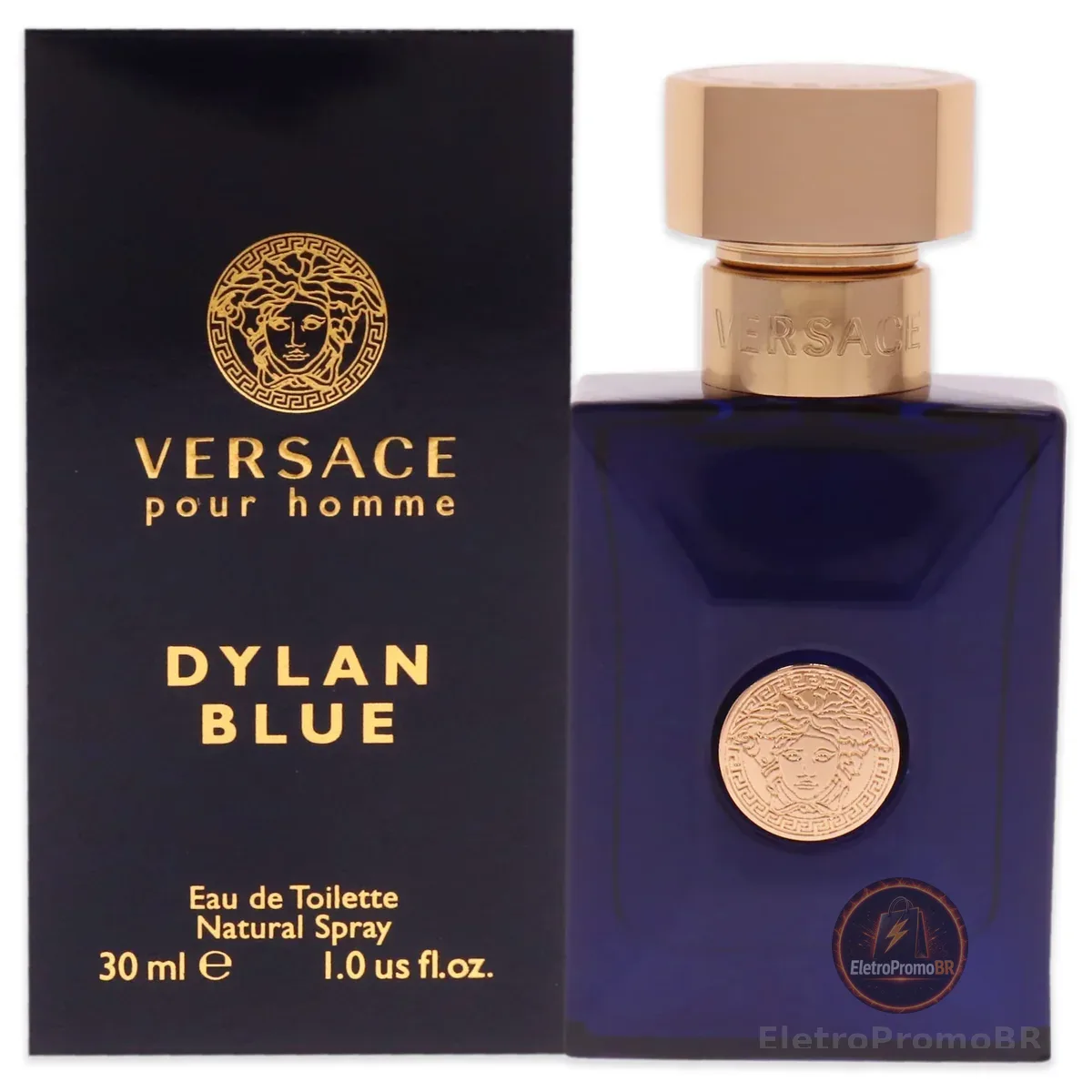Dylan Blue Pour Homme Versace - Perfume Masculino Eau de Toilette 30ml