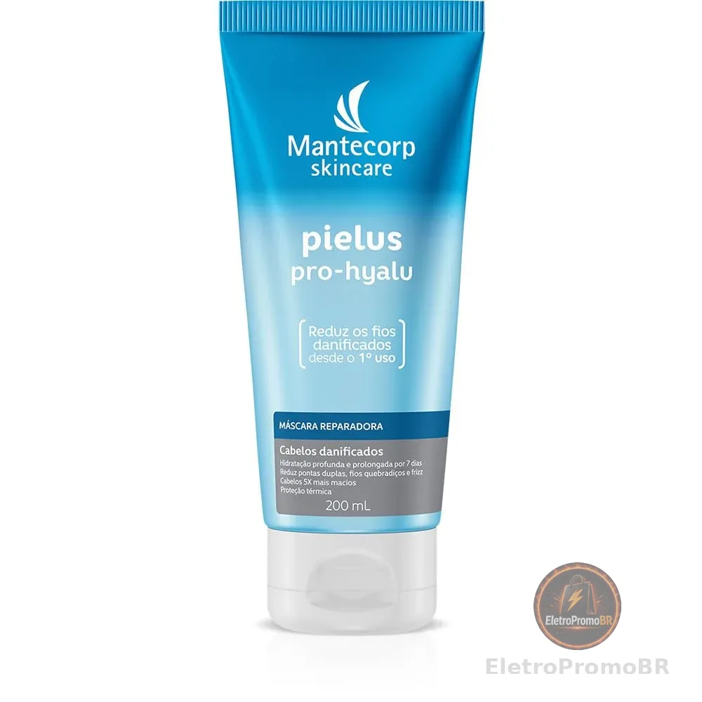 Máscara Reparadora Mantecorp Skincare Pielus Pro Hyalu 200ml