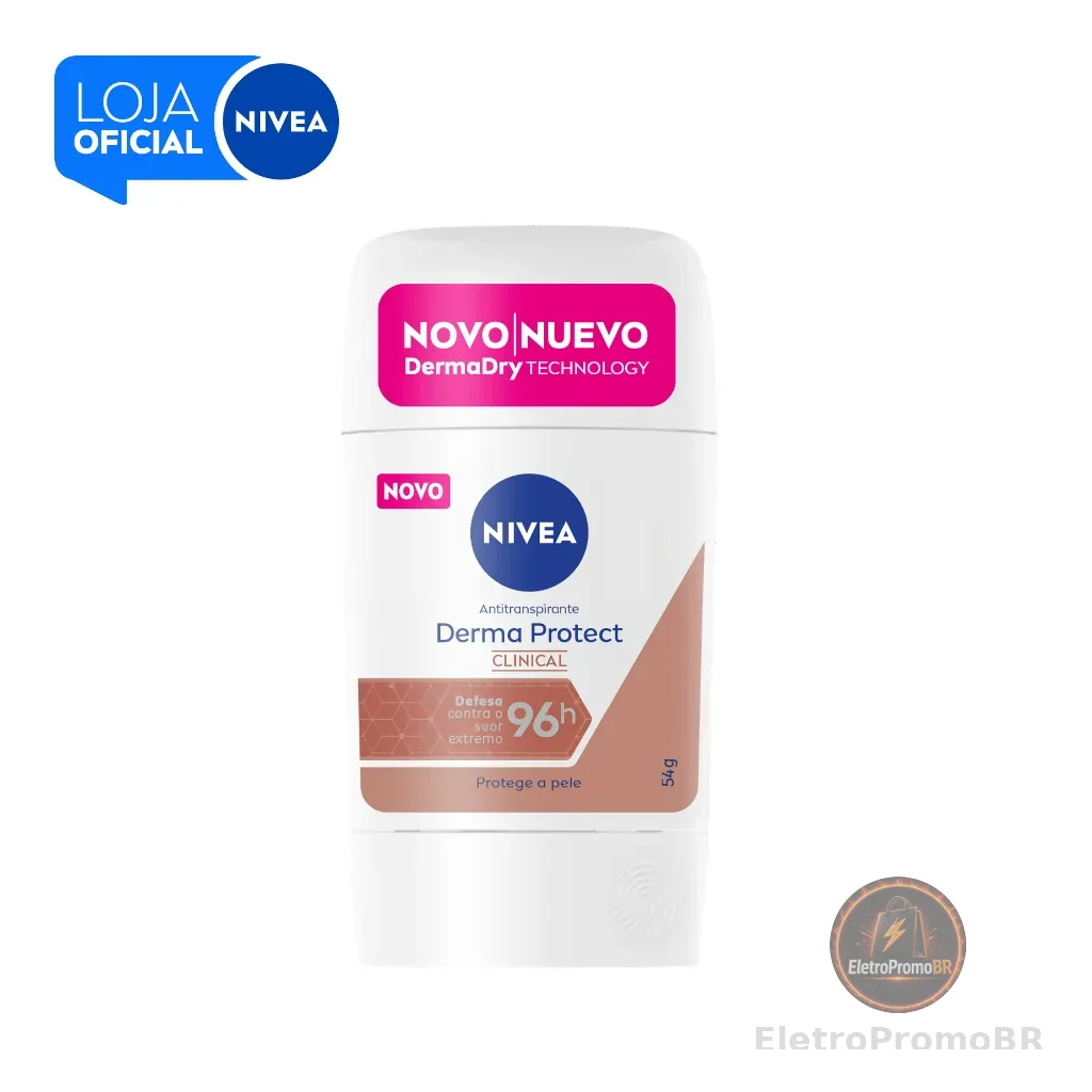 NIVEA Desodorante Stick Derma Protect Clinical 54g