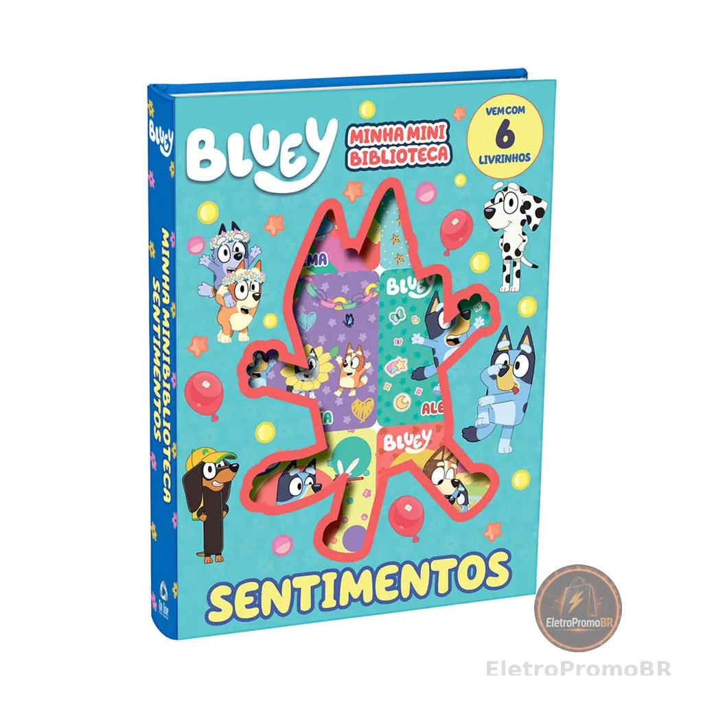 Bluey Minha Mini Biblioteca - Sentimentos