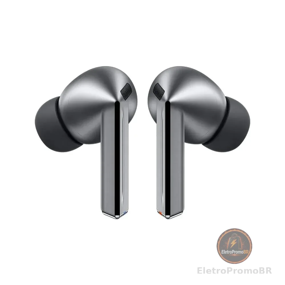 Samsung Galaxy Buds3 Pro, Fone de Ouvido sem fio, Cancelamento de Ruído Inteligente, Galaxy AI - Cinza