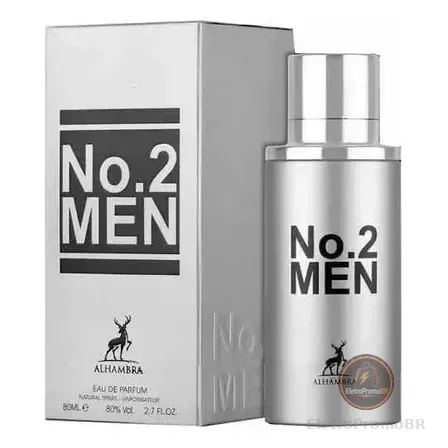Perfume Masculino Alhambra Maison No. 2 Eau De Parfum 80 Ml Em Spray