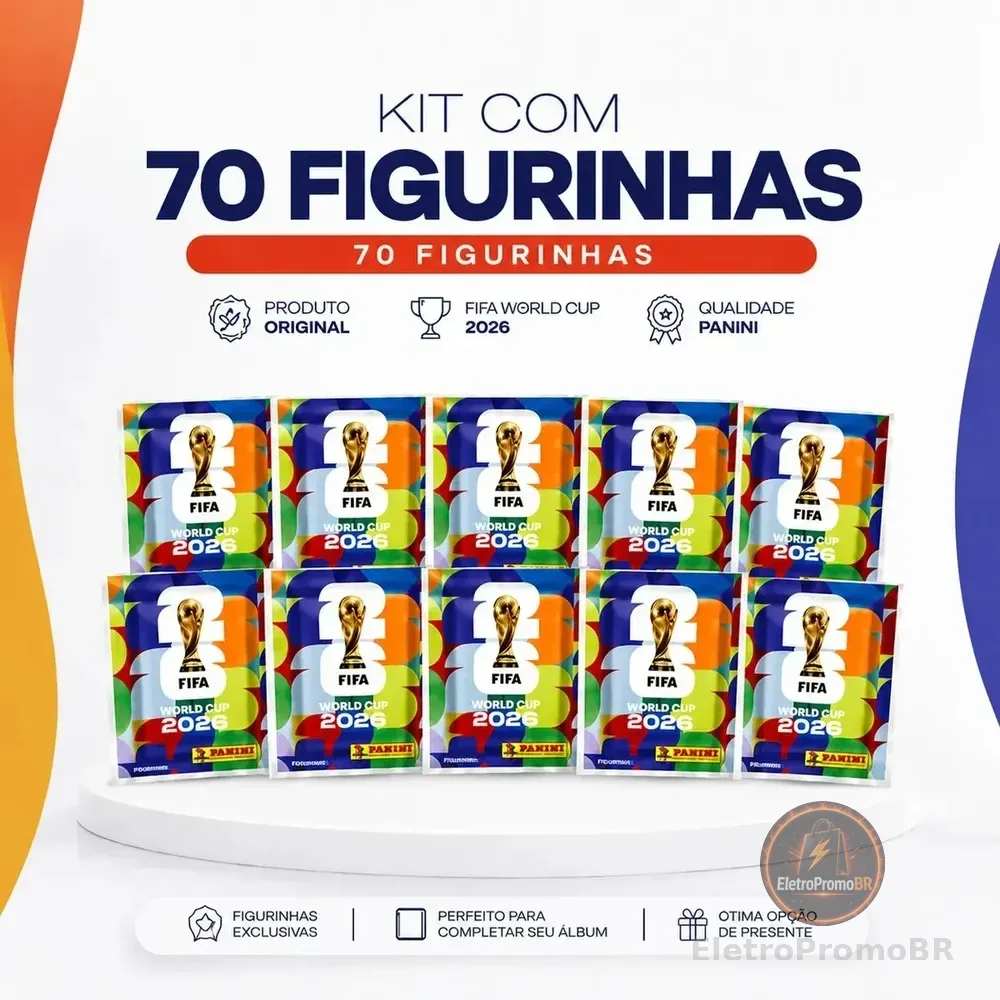 70 Figurinhas Fifa World Cup 2026 Panini