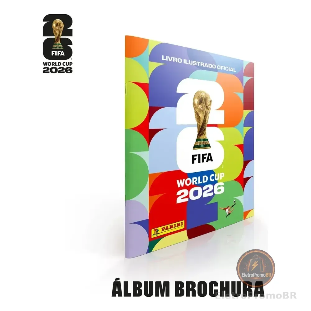 Álbum Copa Do Mundo 2026 Capa Normal Panini Oficial Fifa