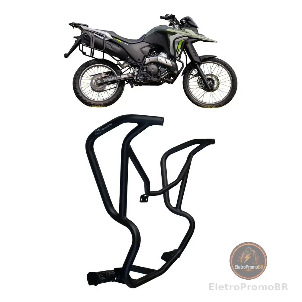 Protetor Motor Carenagem Xtz 250 Lander 2025/26  C/ Pedalei