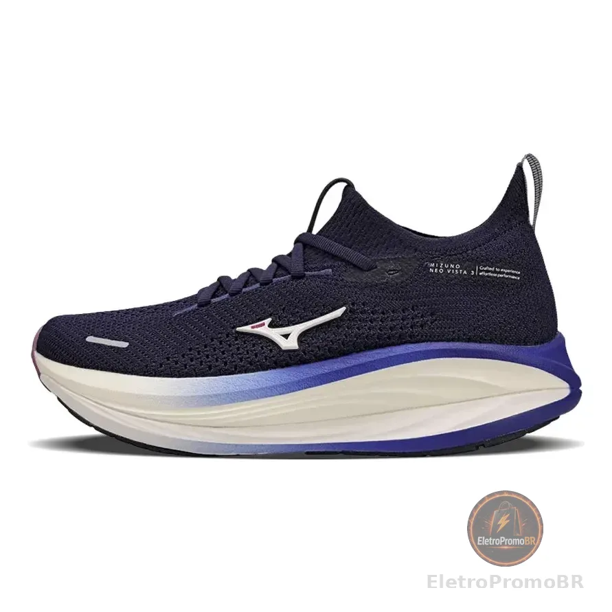 Tênis Mizuno Neo Vista 3 Feminino Azul-marinho 38 Br