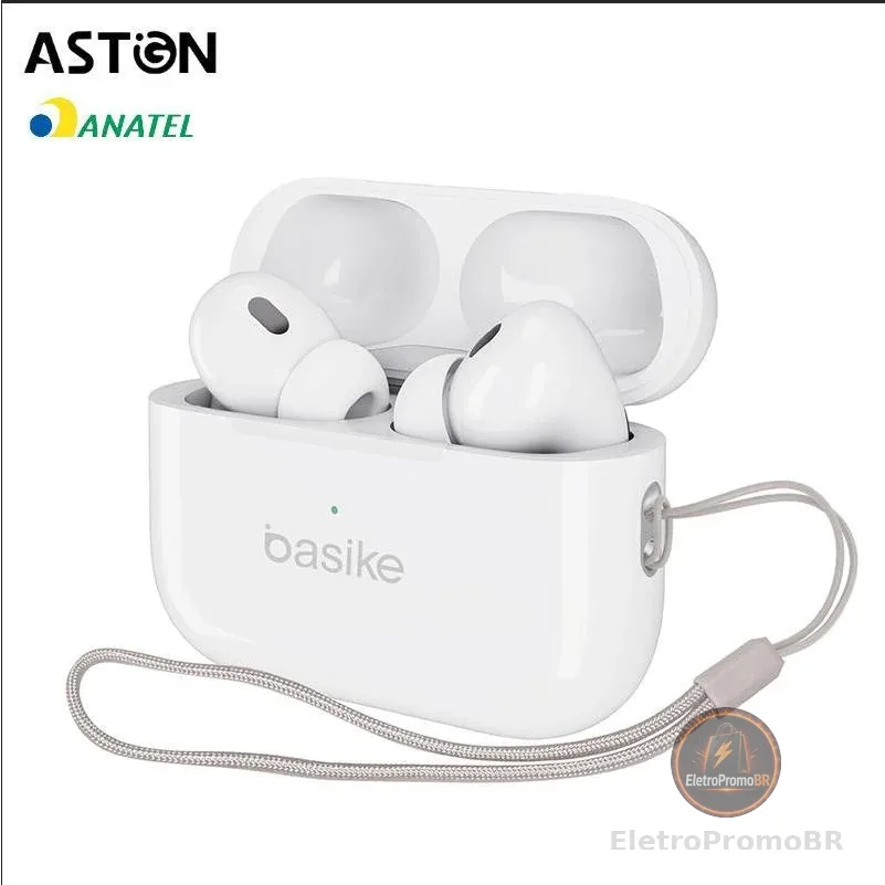 Astgn X Basike fone bluetooth sem fio 2025 Novo  3/5  Bluetooth 5.3 Compativel  e Android