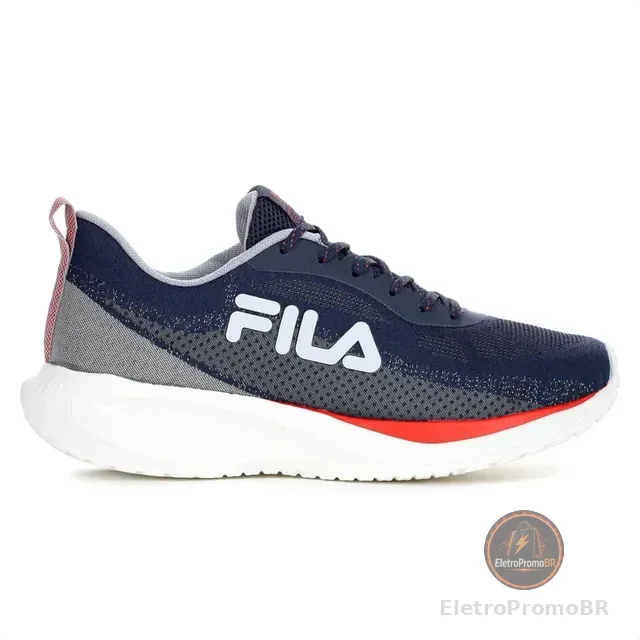 Tênis Fila Fitness Amortecimento Masculino Treino Caminhada