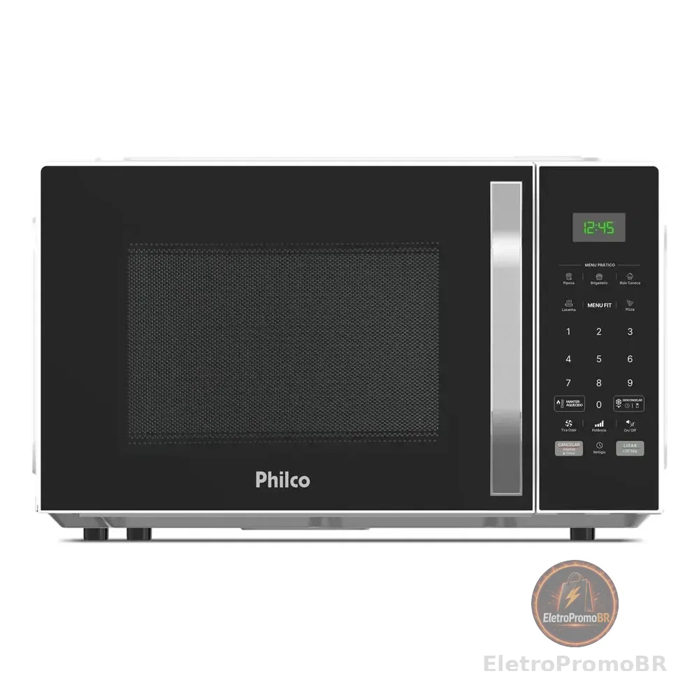 Micro-ondas 33l Philco Teclas Fáceis Limpa Fácil 1400w Pm36 220v