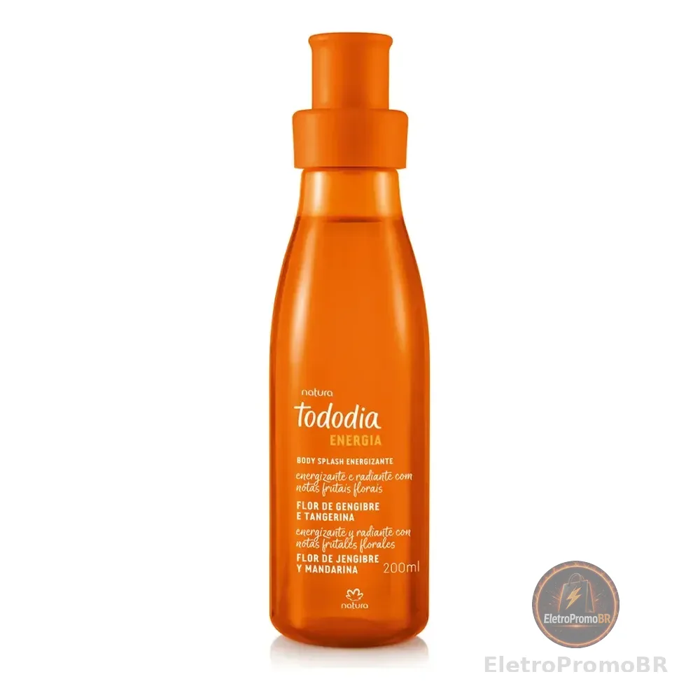 Flor De Gengibre E Tangerina Body Splash Feminino 200ml