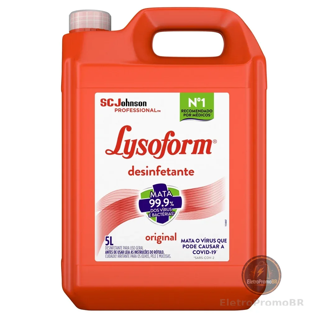 Desinfetante Lysoform  Uso Geral Original 5l