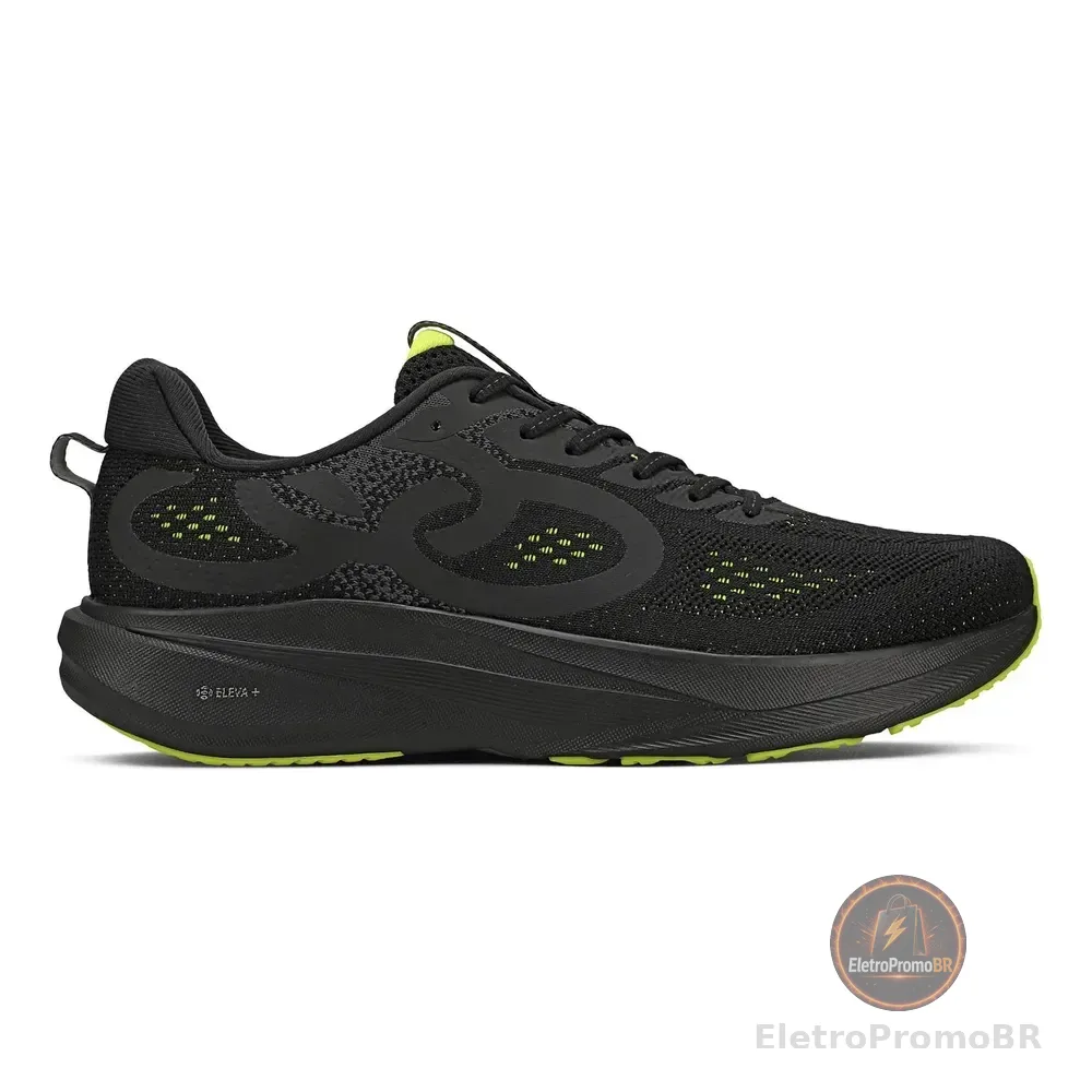 Tênis Olympikus Challenger 6 Masculino Corrida Treino Preto/preto 40 Br
