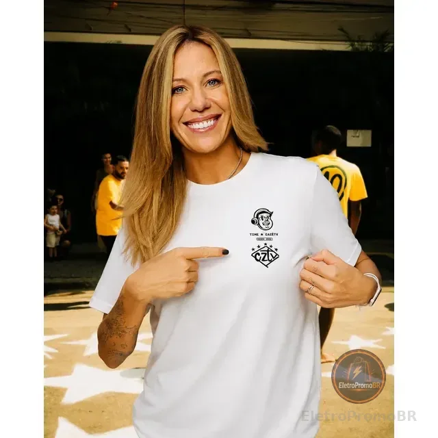 Camisa Branca Traje Cazétv